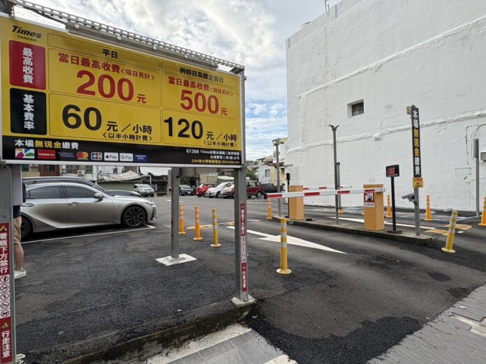Times台南永福路二段停車場