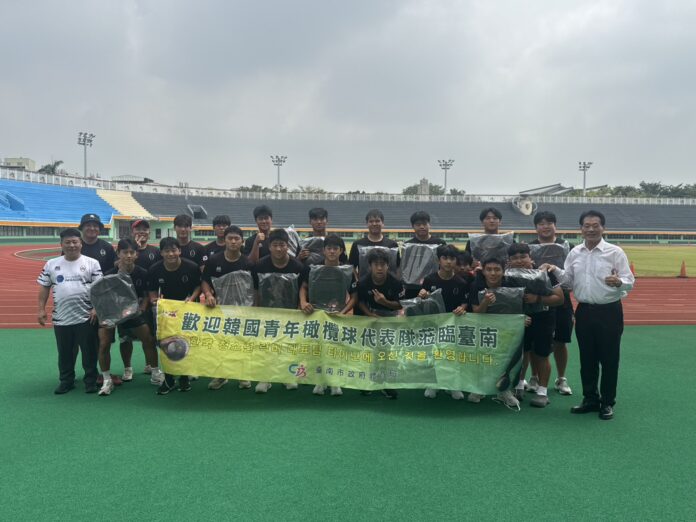 韓國青年橄欖球隊來台南交流