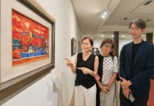 董日福「竭盡此生」~用繪畫凝望記憶台南運河系列畫展 九日舉行開幕茶會